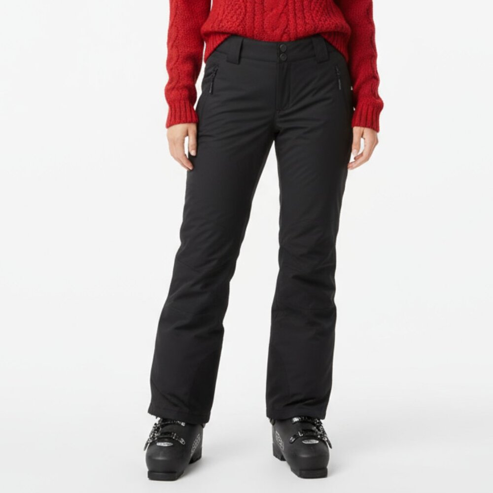 Polar Edge Women's Black Nylon Winter Ski Snowboard Snow Pants S